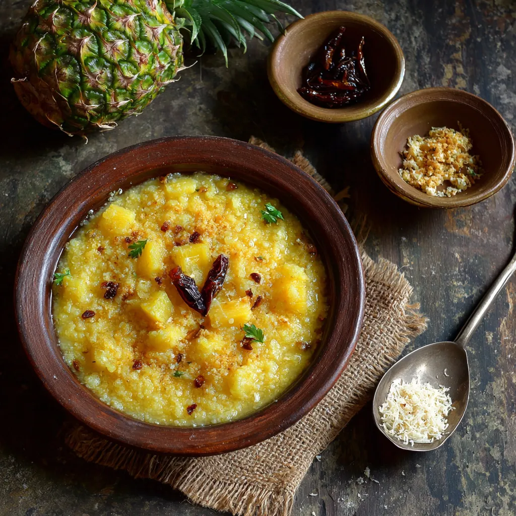 pineapple sheera recipe ingredients