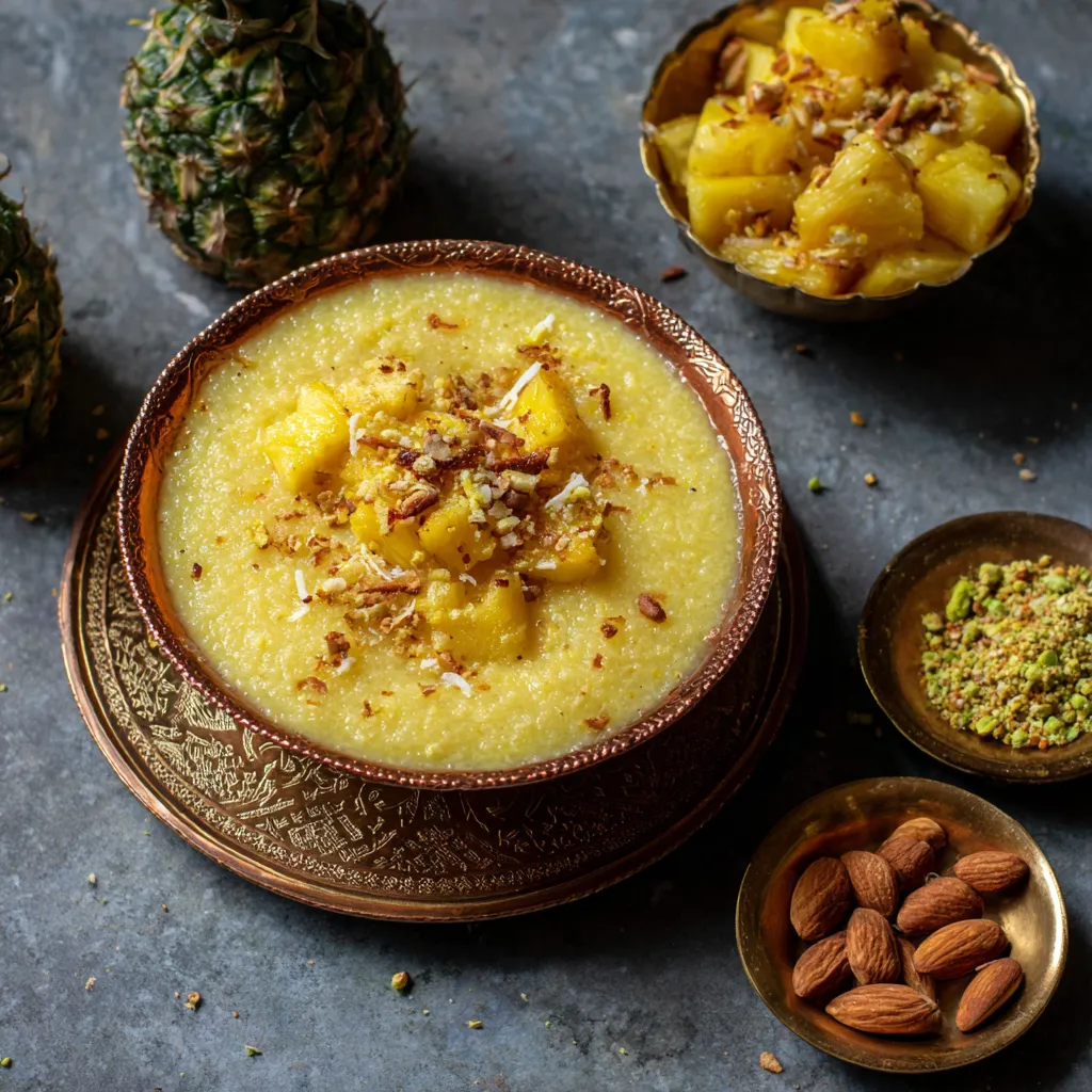 pineapple sheera recipe ingredients