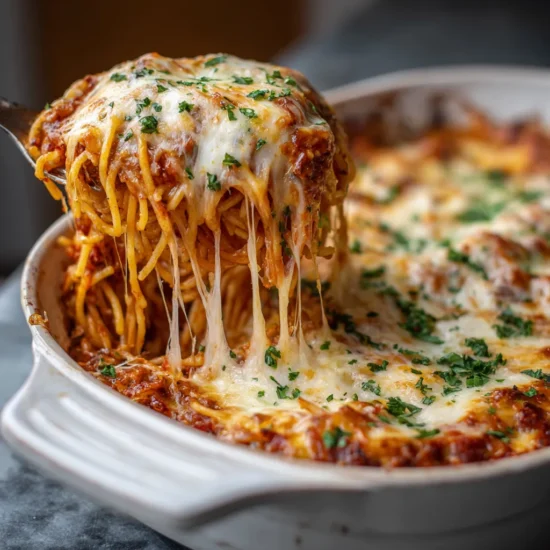 baked spaghetti tucci benucch recipe​