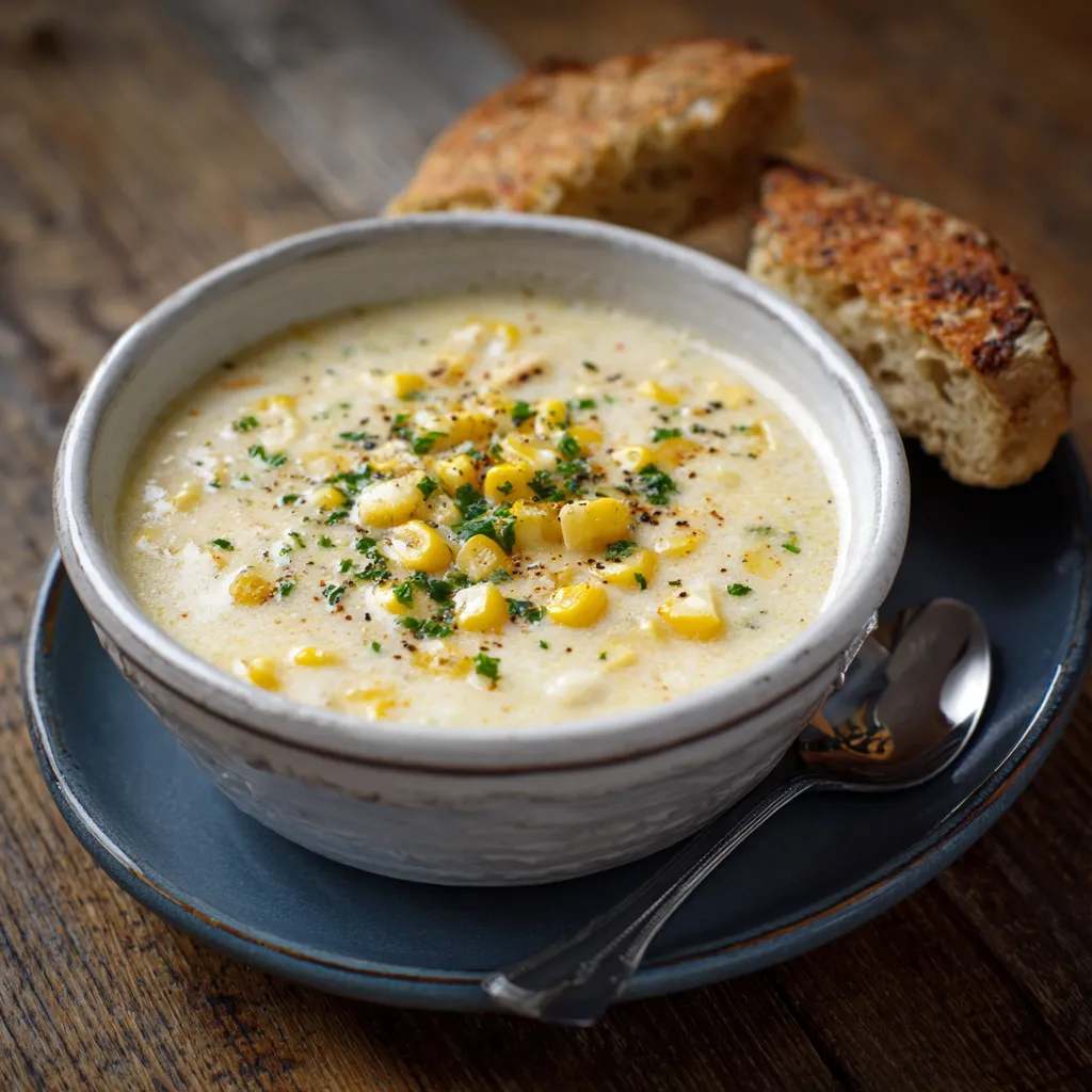 cheese and corn chowder
