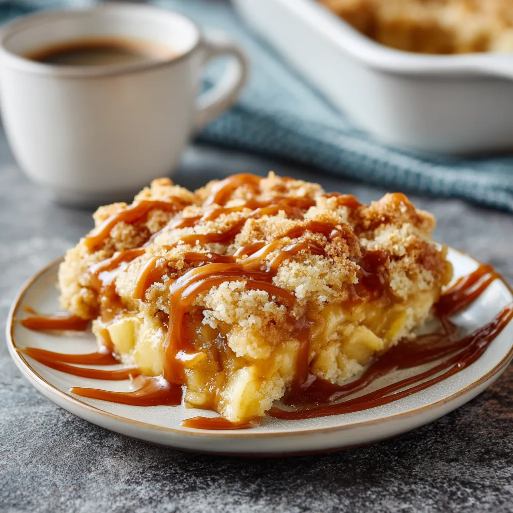 caramel apple pie dump cake recipe