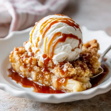 caramel apple pie dump cake recipe