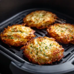 frozen hash browns patties in the air fryer