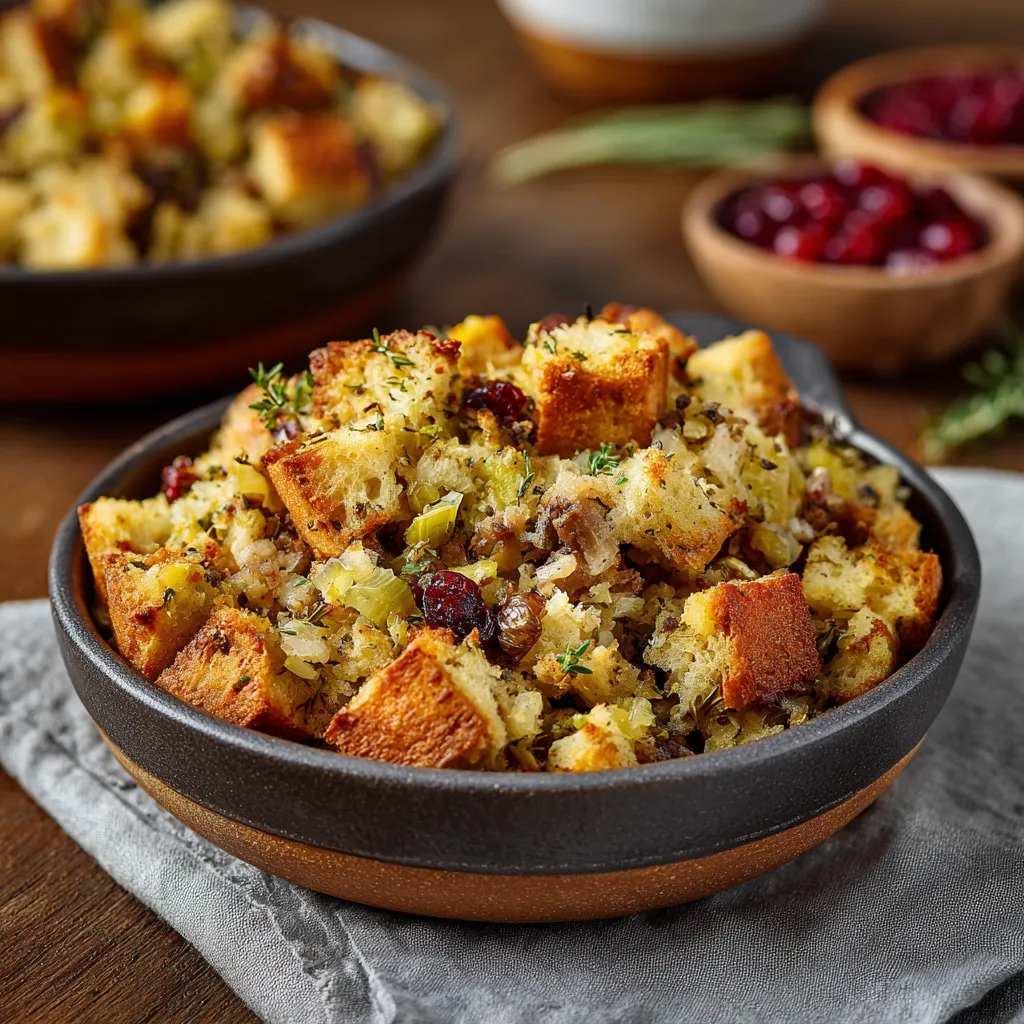 Mrs Cubbison's stuffing recipe