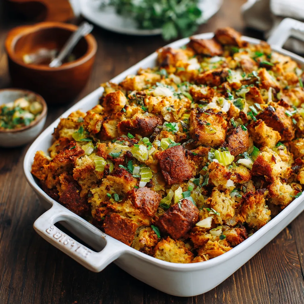 Mrs Cubbison's stuffing recipe