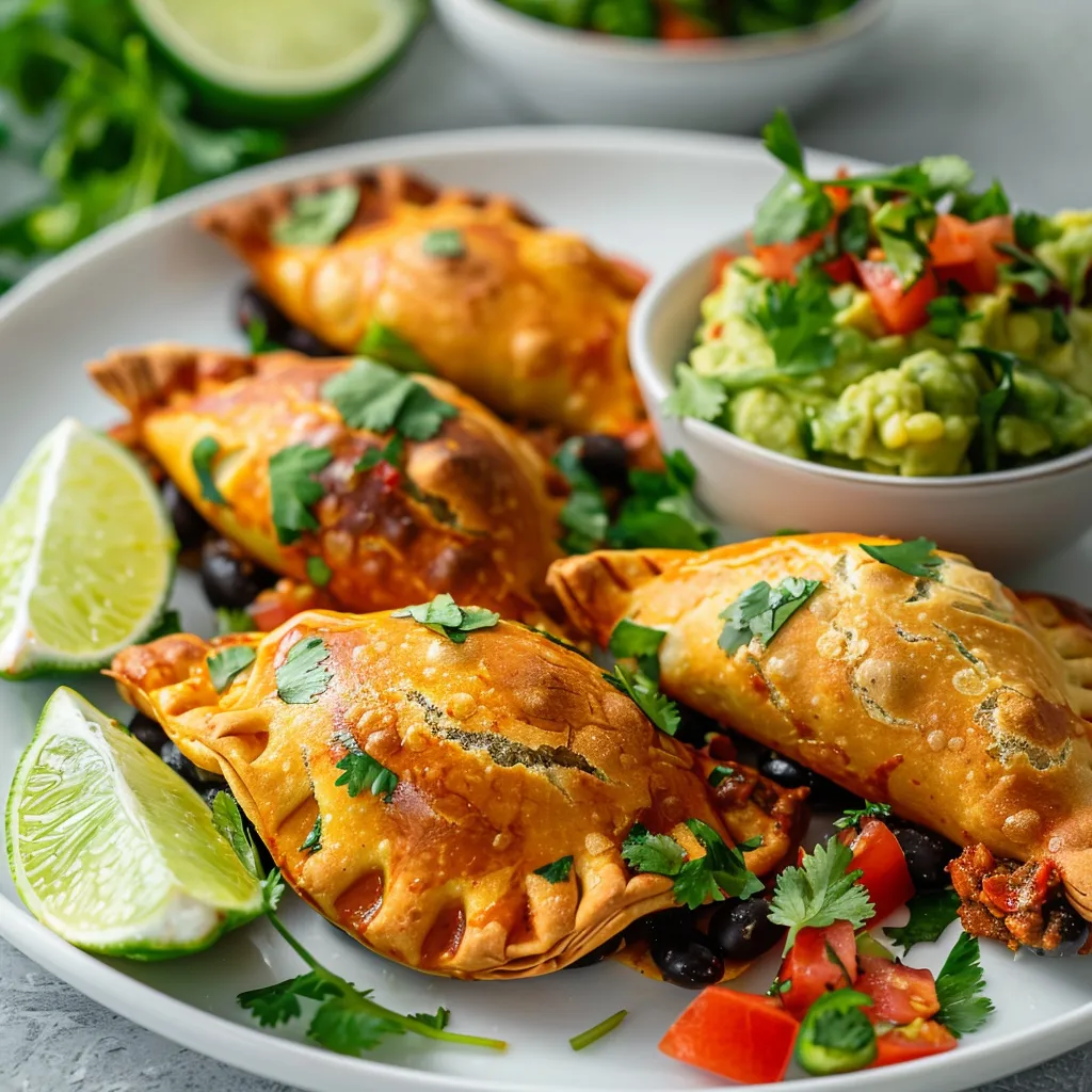 black bean sweet potato empanadas​