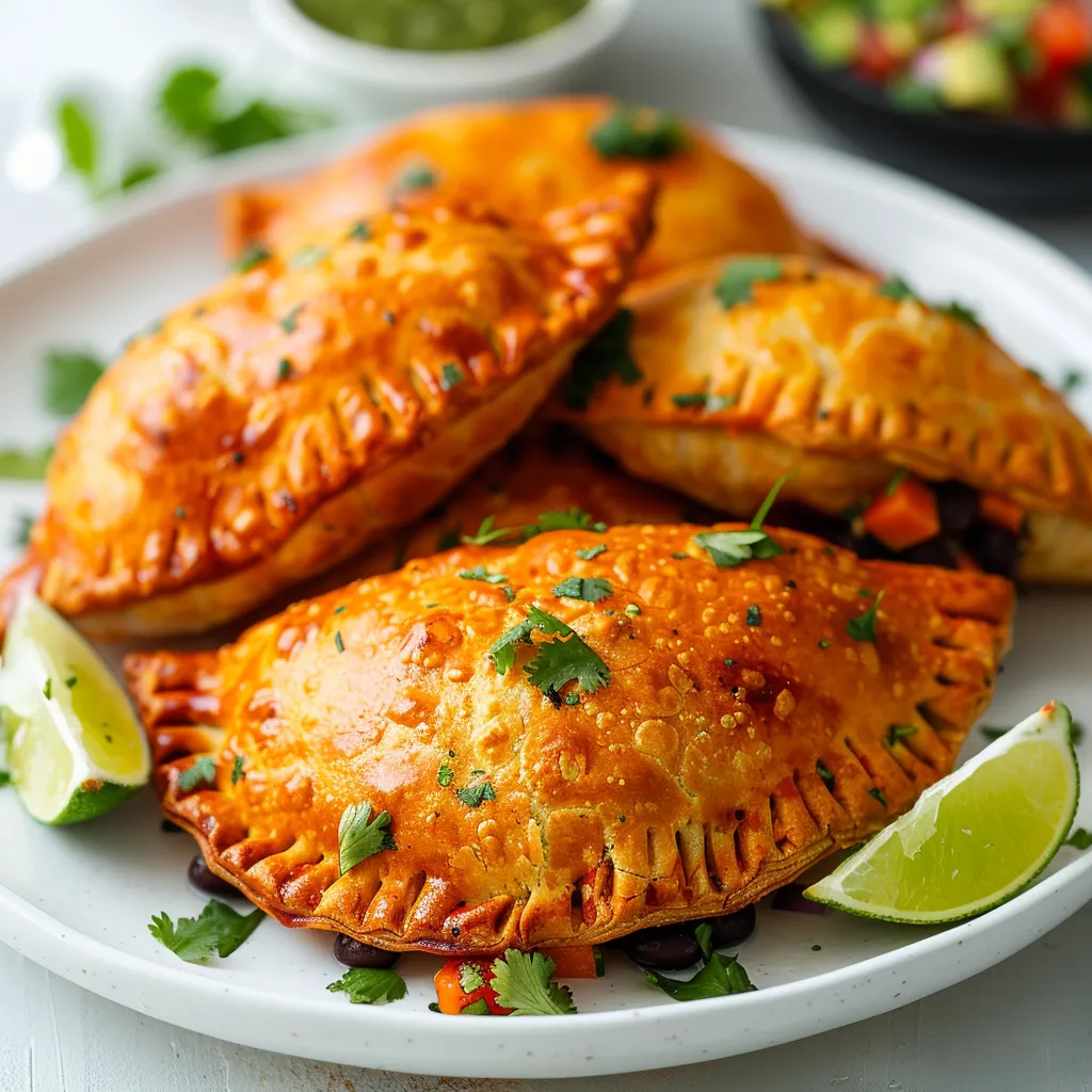 black bean sweet potato empanadas​