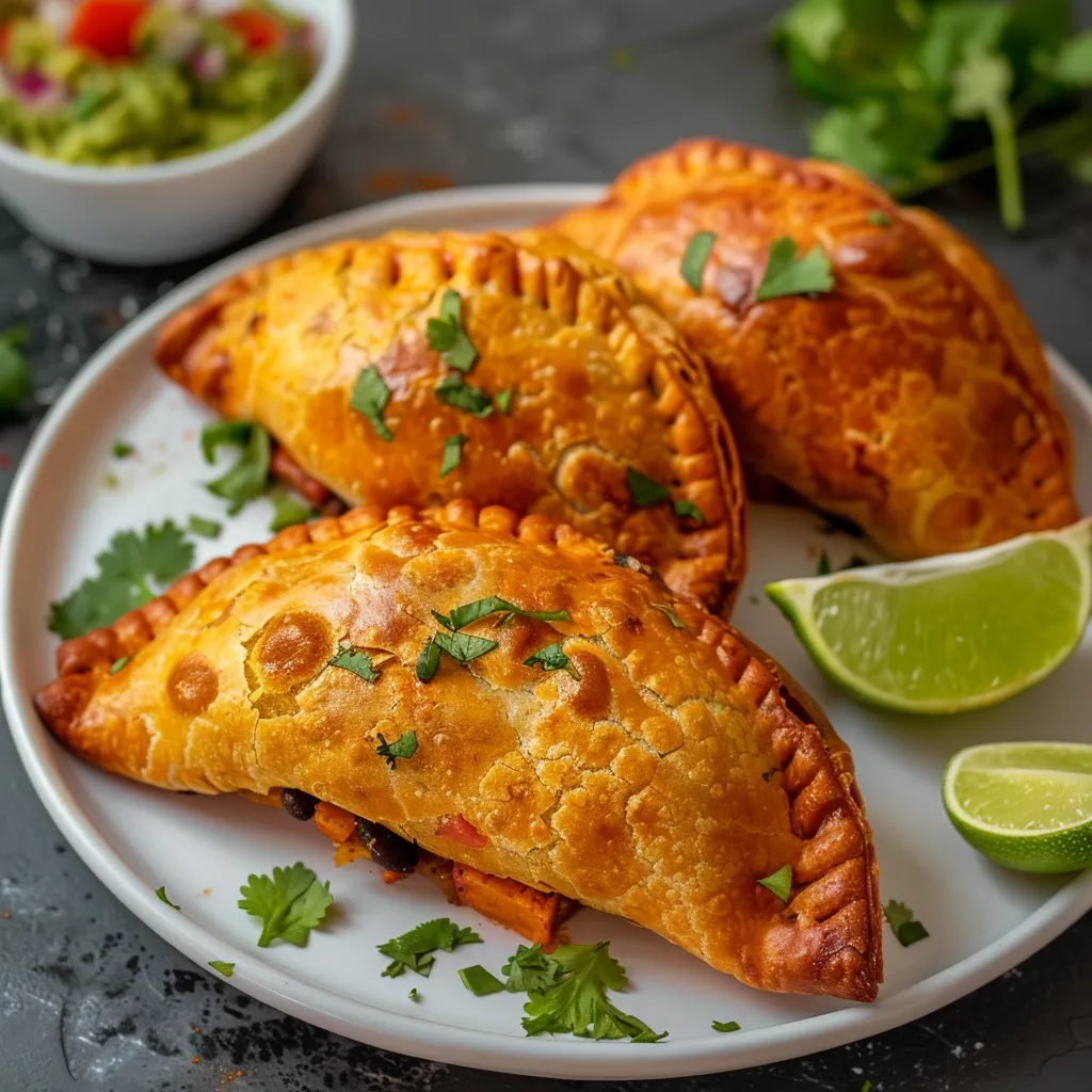 black bean sweet potato empanadas​