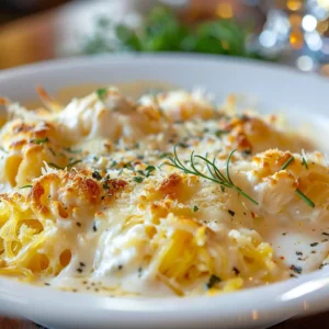 Spaghetti Squash Mac & Cheese