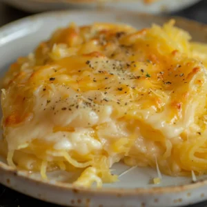 Spaghetti Squash Mac & Cheese