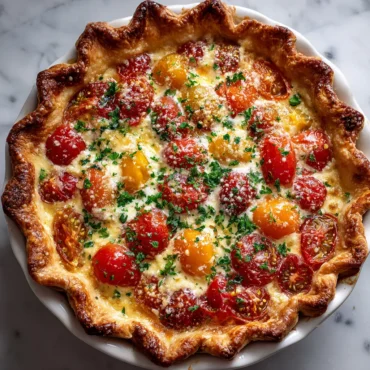 Utica Tomato Pie Recipe