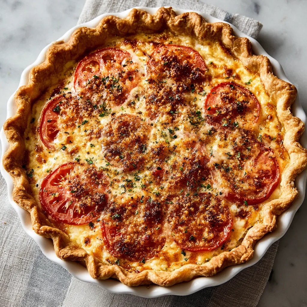 Utica Tomato Pie Recipe