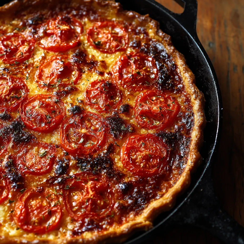Utica Tomato Pie Recipe