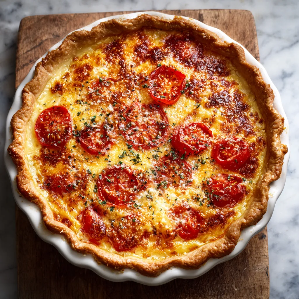 Utica Tomato Pie Recipe