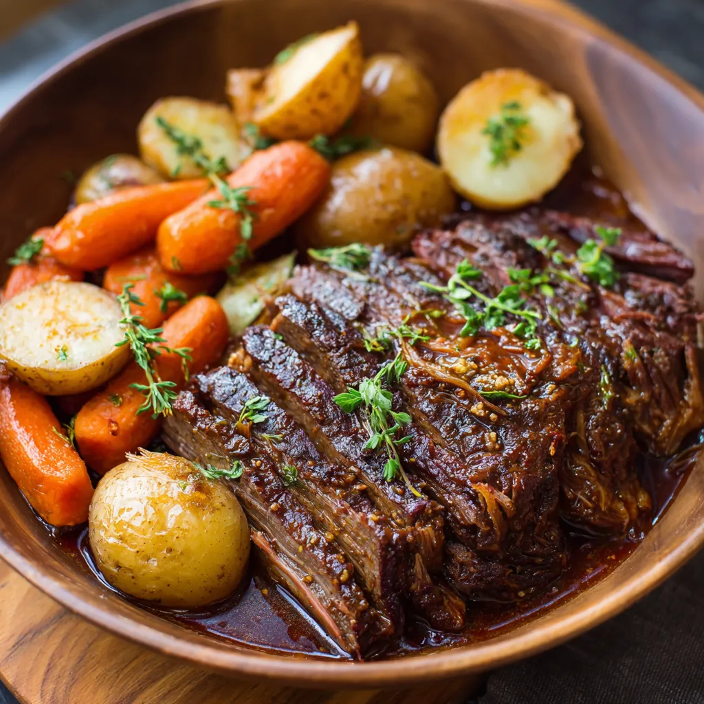 bolar blade roast slow cooker recipe