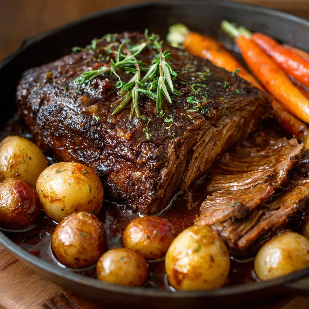 bolar blade roast slow cooker recipe