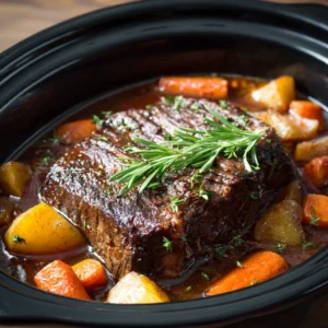 bolar blade roast slow cooker recipe