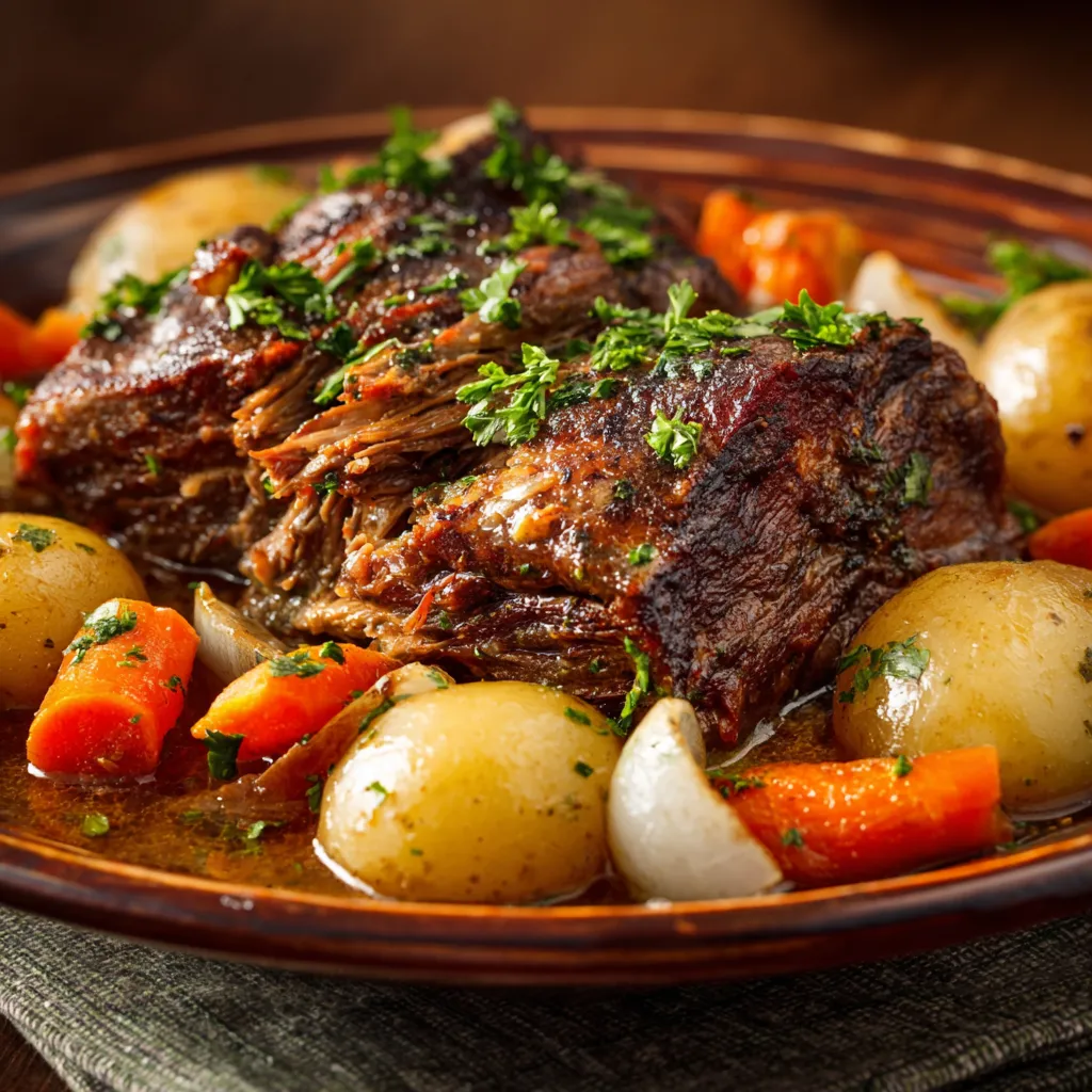 bolar blade roast slow cooker recipe