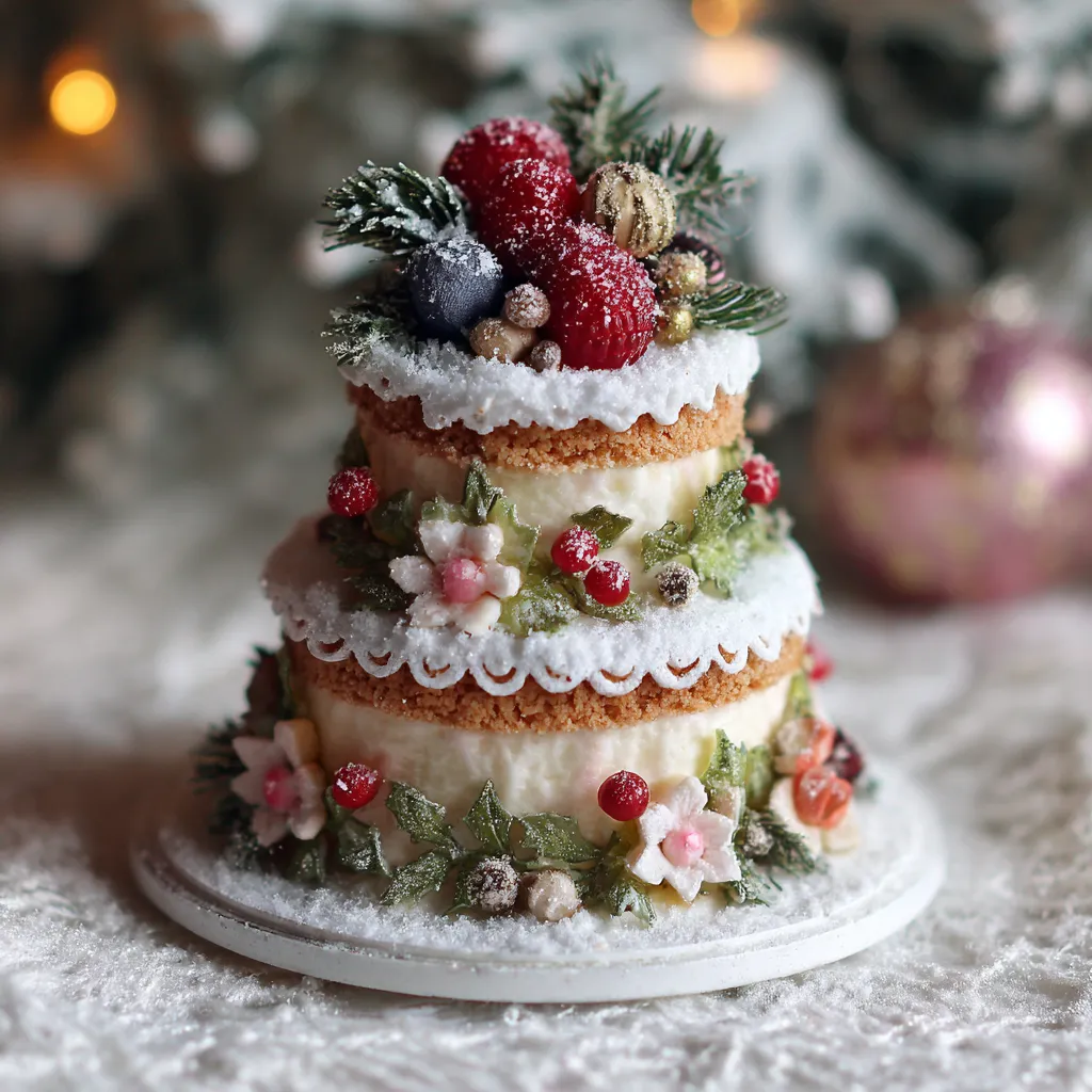 miniature christmas cake recipe