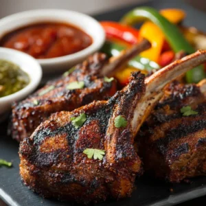 mutton chops grill recipe