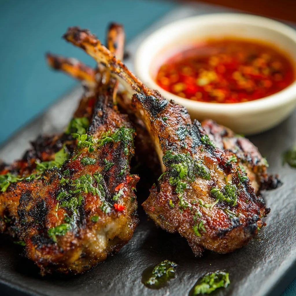 mutton chops grill recipe