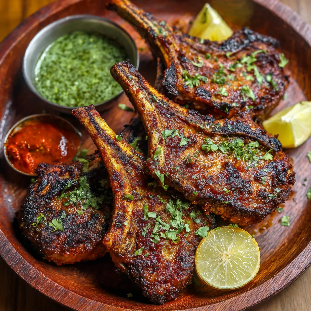 mutton chops grill recipe