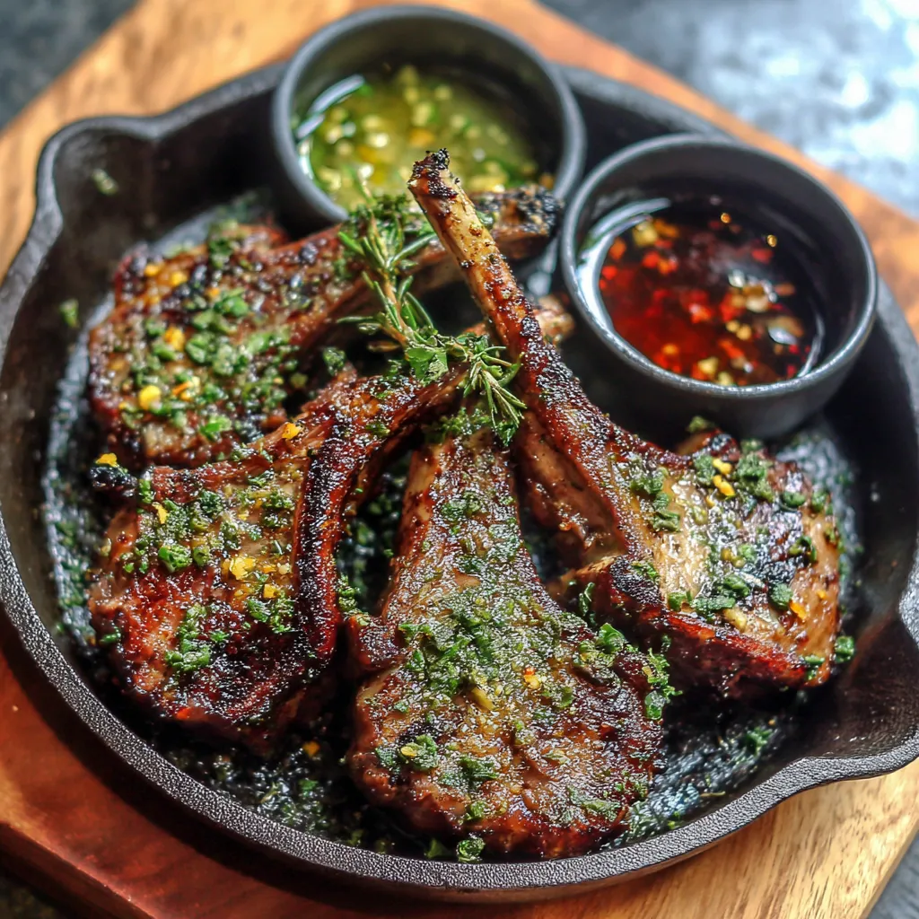 mutton chops grill recipe