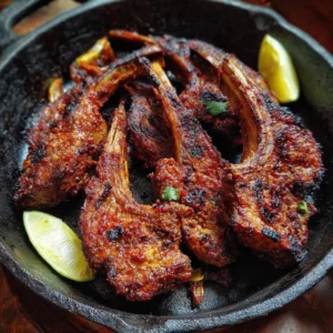 mutton chops grill recipe