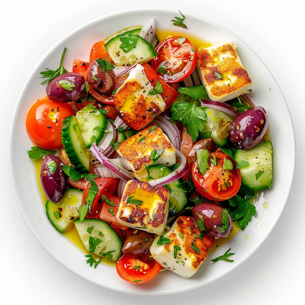 cypriot salad george calombaris