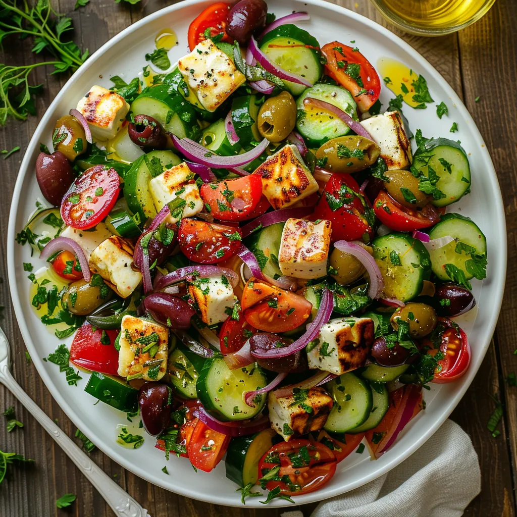 cypriot salad george calombaris