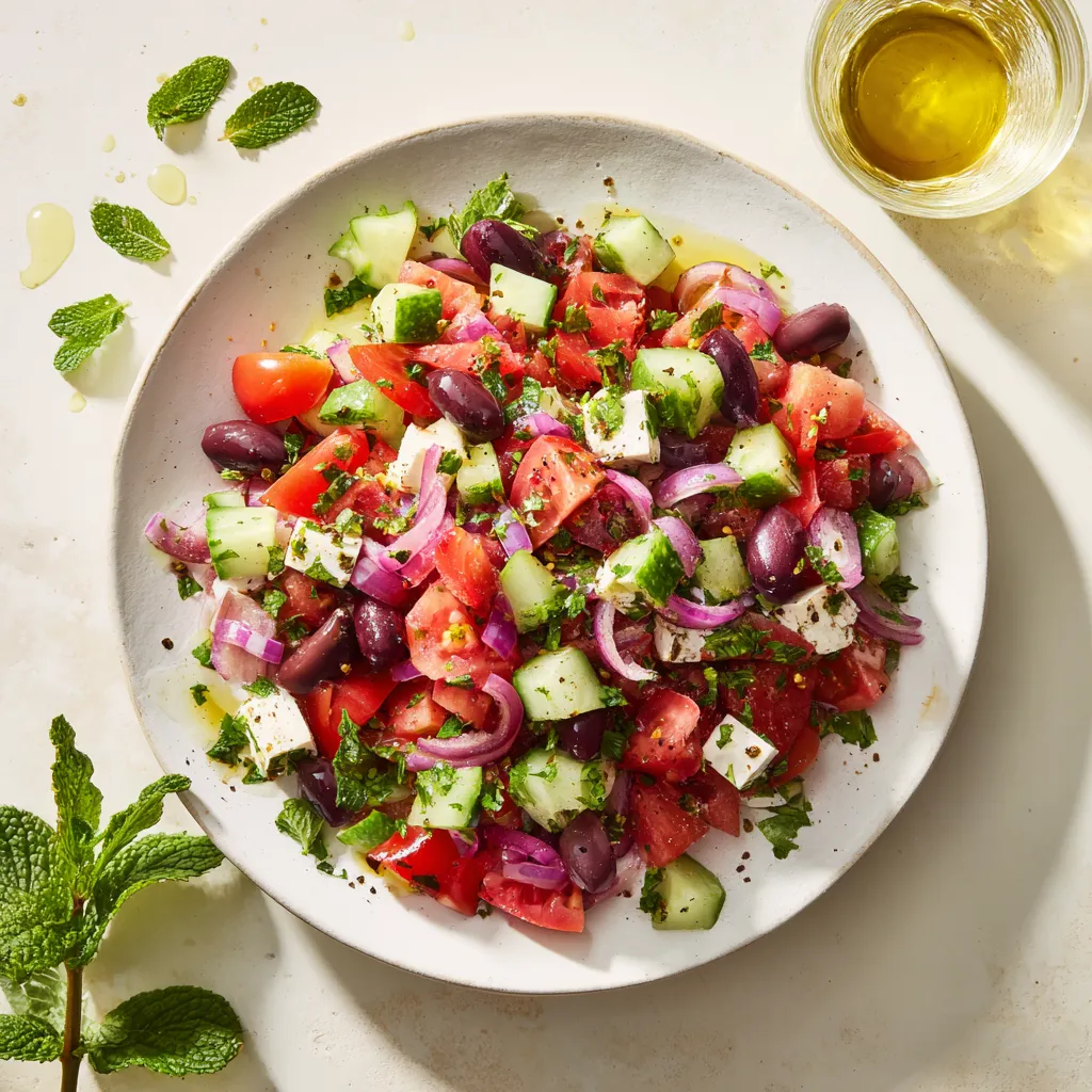  george calombaris cypriot salad