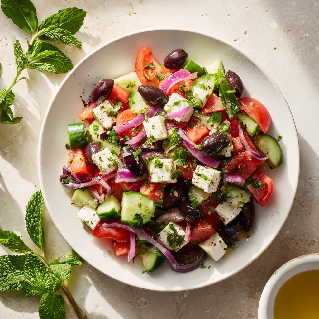  george calombaris cypriot salad