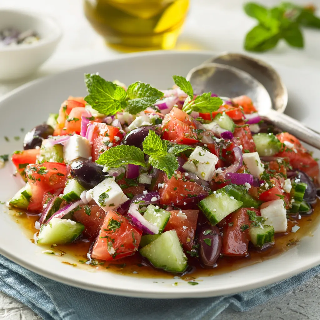 george calombaris cypriot salad