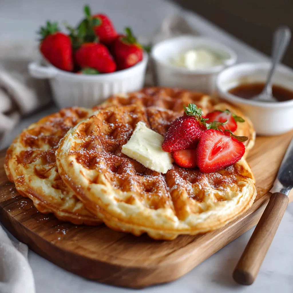 fresh milled flour waffle recipe