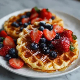 fresh milled flour waffle recipe