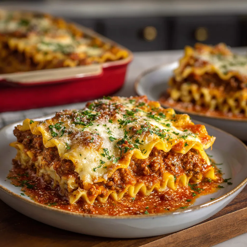 meat lasagna recipe no cook noodles