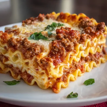 meat lasagna recipe no cook noodles