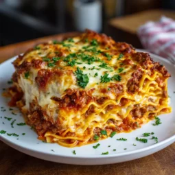 meat lasagna recipe no cook noodles