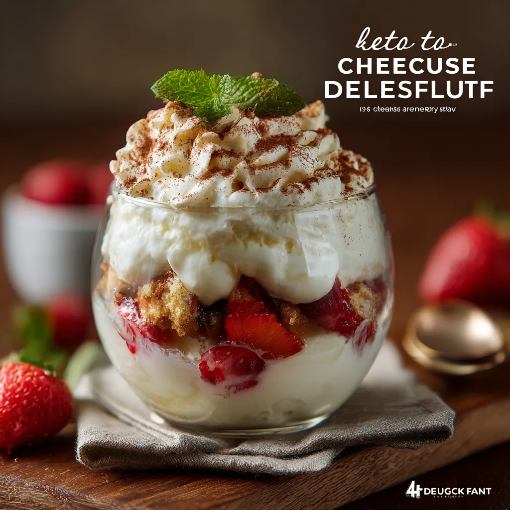 keto cheesecake fluff recipe