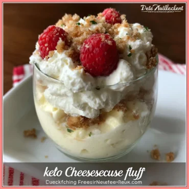 keto cheesecake fluff recipe