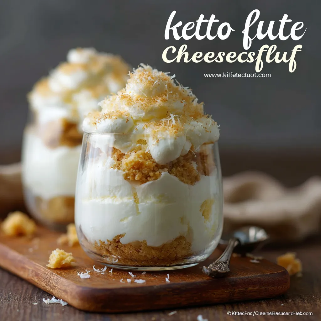keto cheesecake fluff recipe