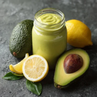 Healthy Avocado Lemon Smoothie Recipe