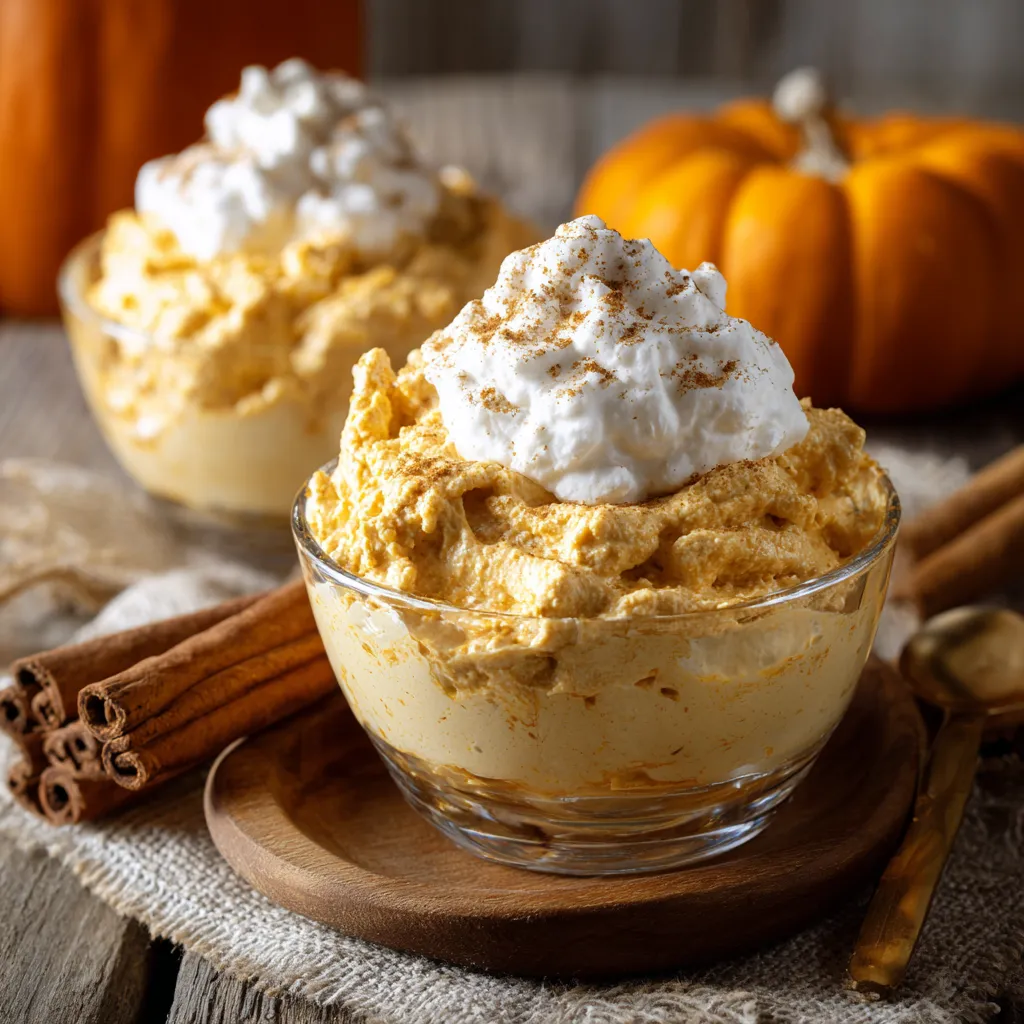 Keto Pumpkin Cheesecake Fluff Recipe
