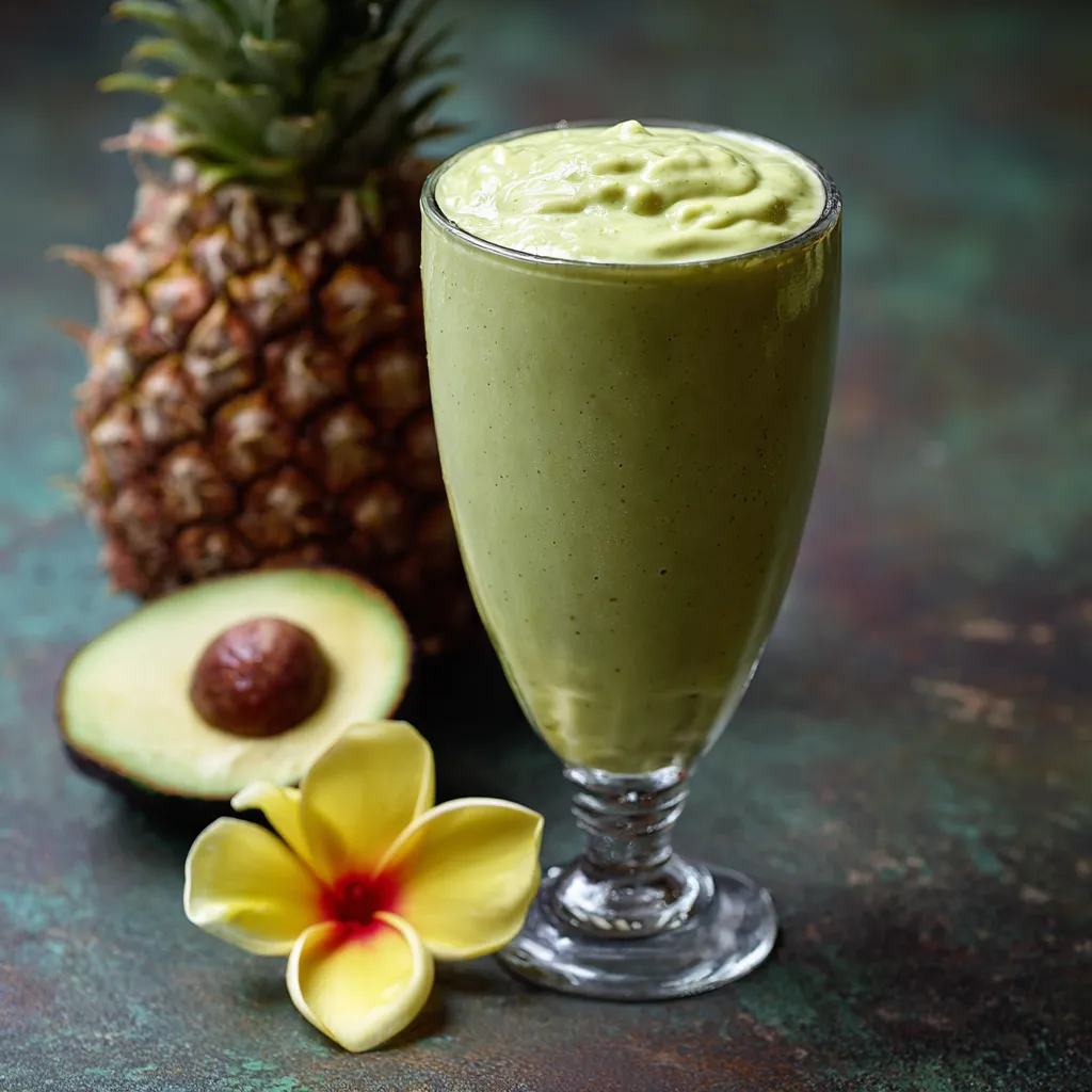 avocolada tropical smoothie recipe