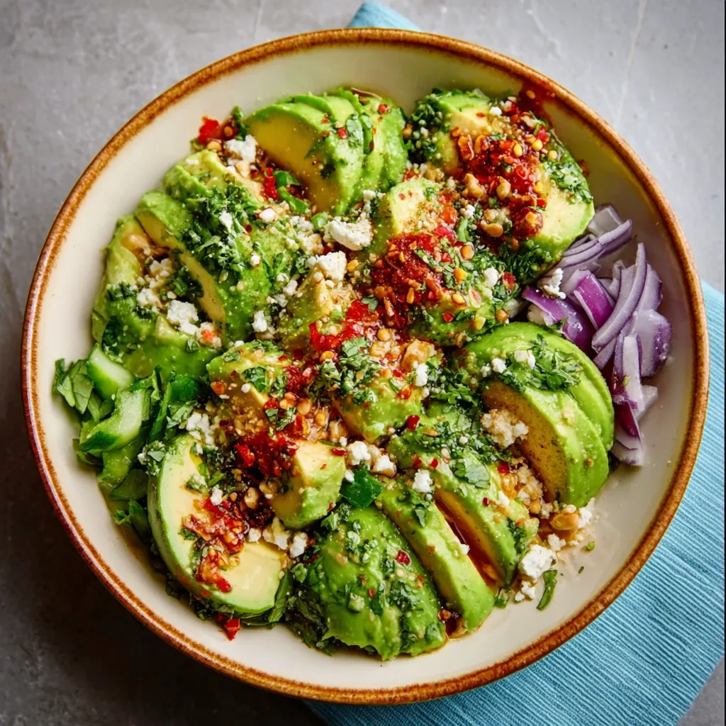 Zesty Mediterranean Avocado