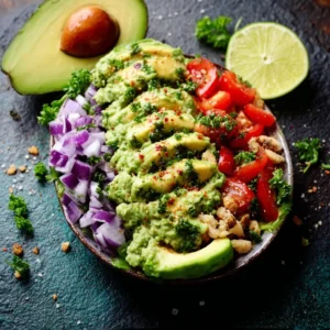 Zesty Mediterranean Avocado
