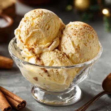 ninja creami egg nog ice cream