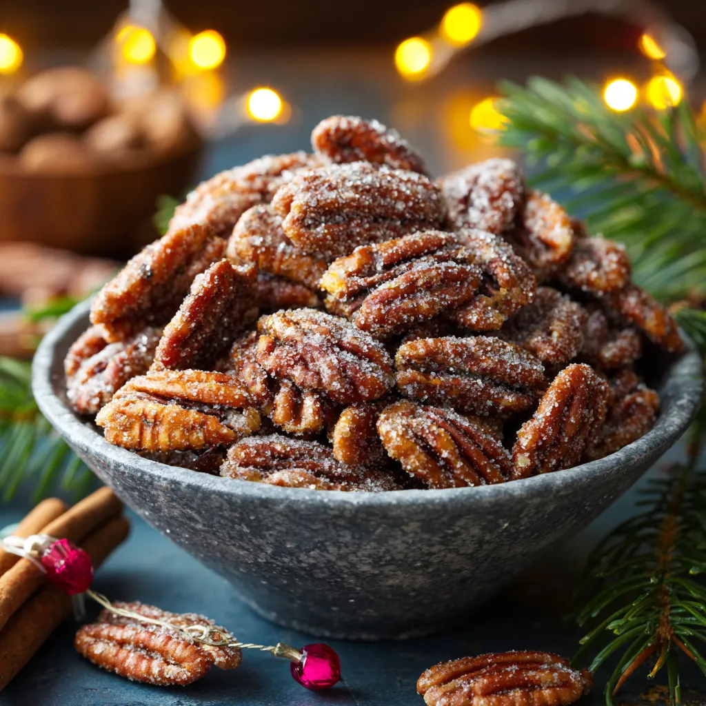 Sugar and Spice Pecans Recipe