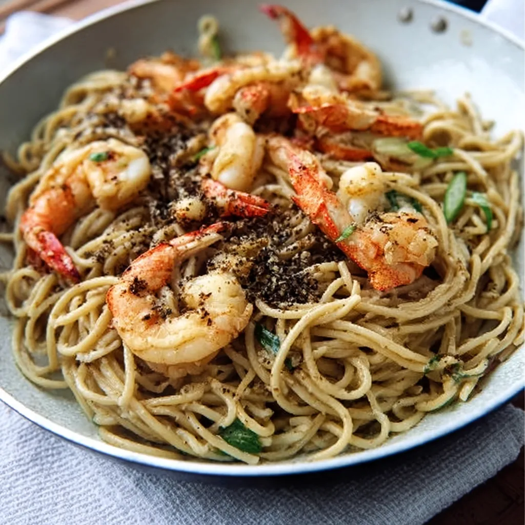 crustacean garlic noodle recipe