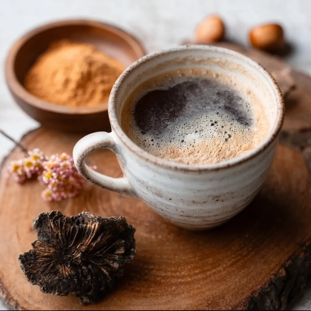 chaga mushroom tea recipe​